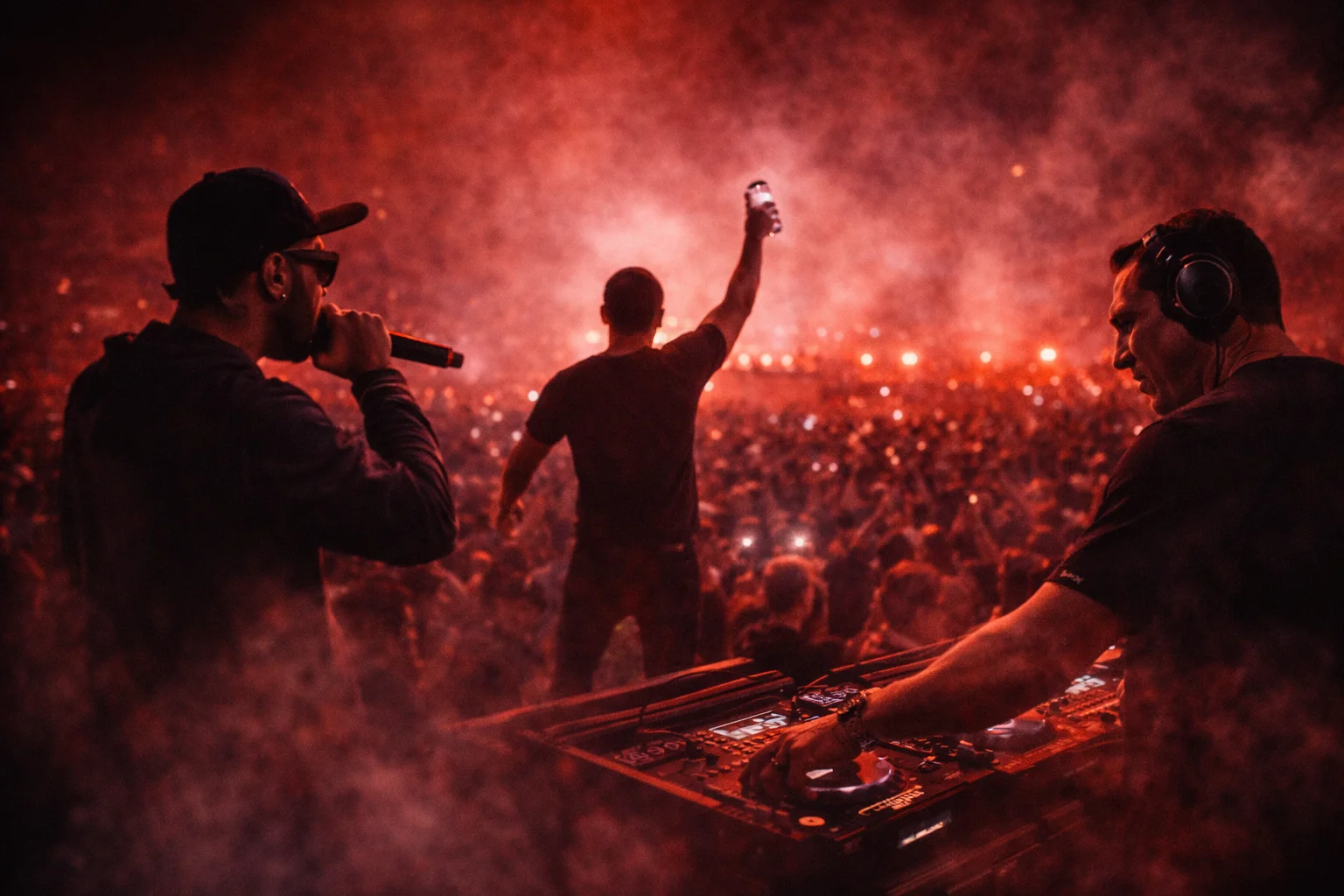Producción y talento conectando con el público desde el escenario
