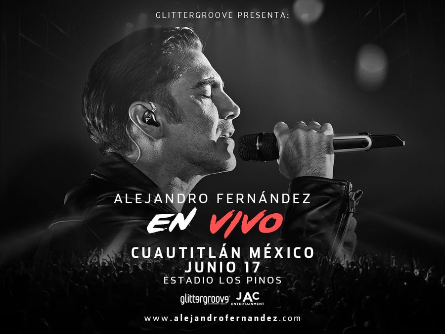Cartel de Alejandro Fernández en Cuautitlán