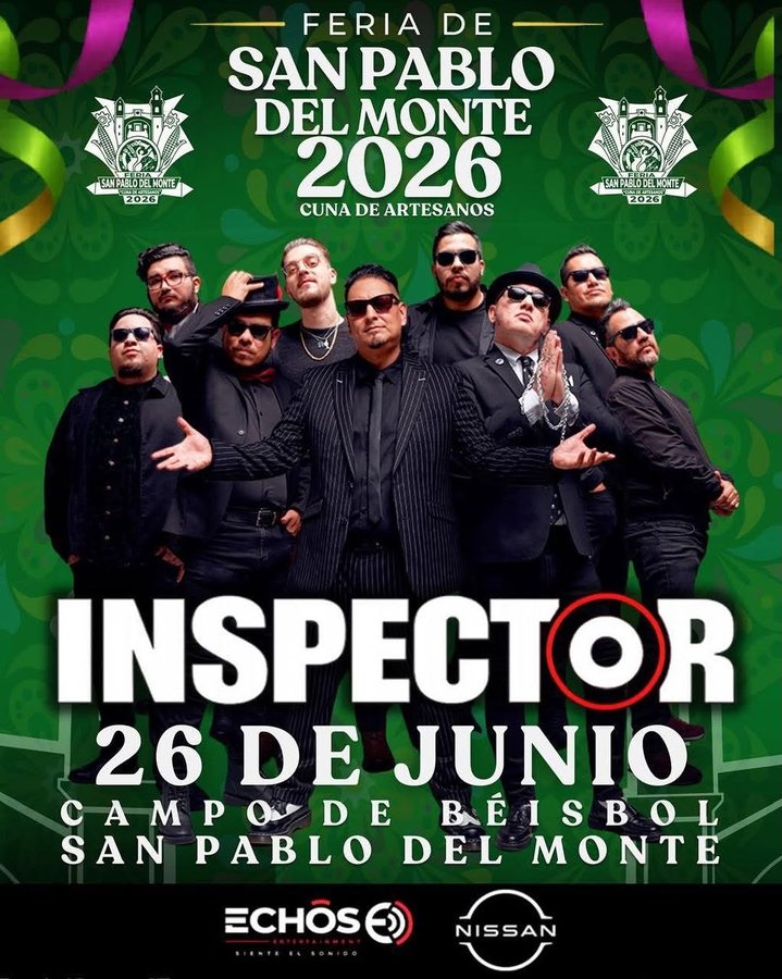 Cartel de Inspector en San Pablo del Monte, Tlax.