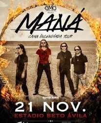 Cartel de Maná en Cancún