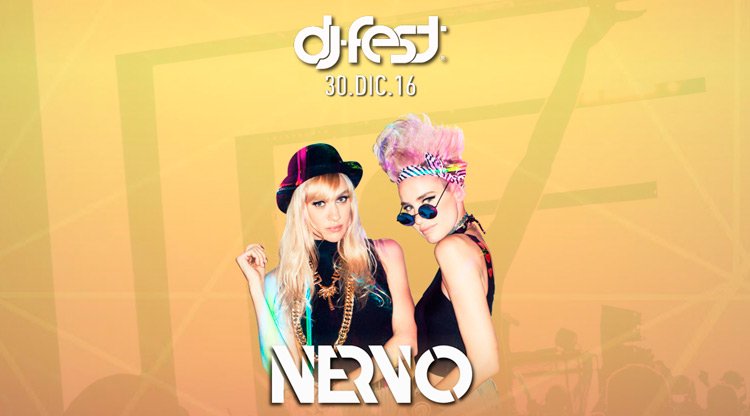 Cartel de NERVO en Playa del Carmen