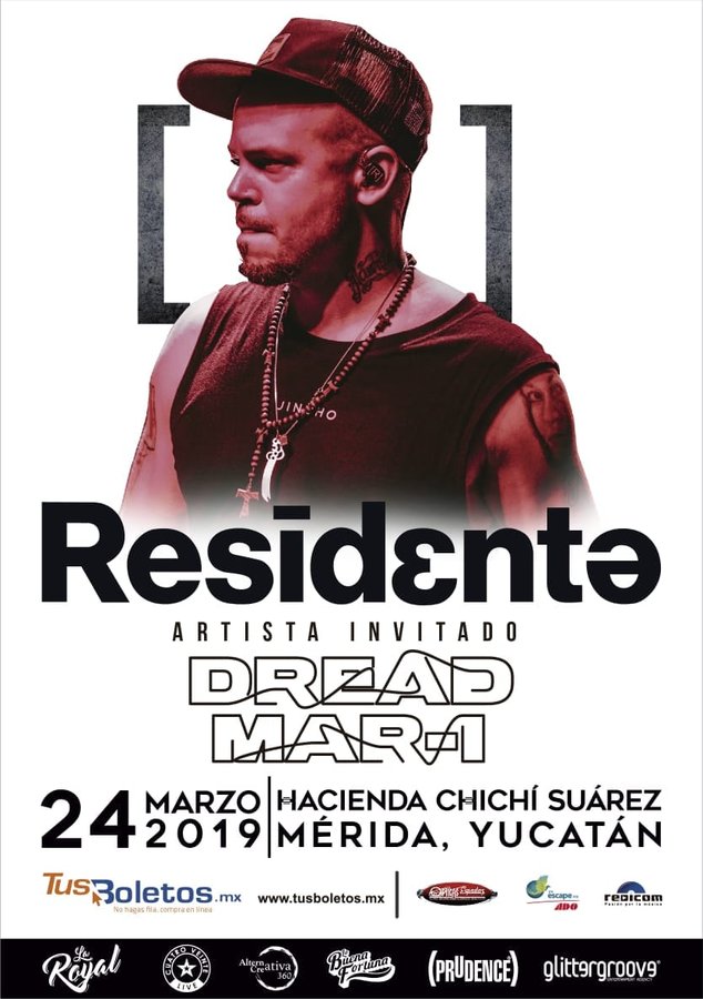 Cartel de Residente en Mérida, Yuc.