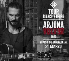 Cartel de Ricardo Arjona en Querétaro