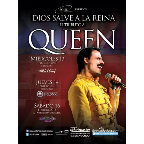 Dios Salve a la Reina-Mérida & Monterrey-CDMX